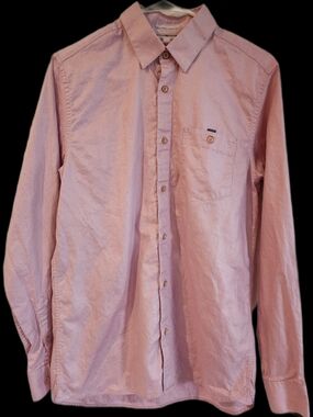 Ted Baker London Pink Portmyo Shirt Long Sleeve Button Up Men's 3